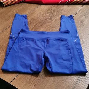 NWOT Reflective strip leggings